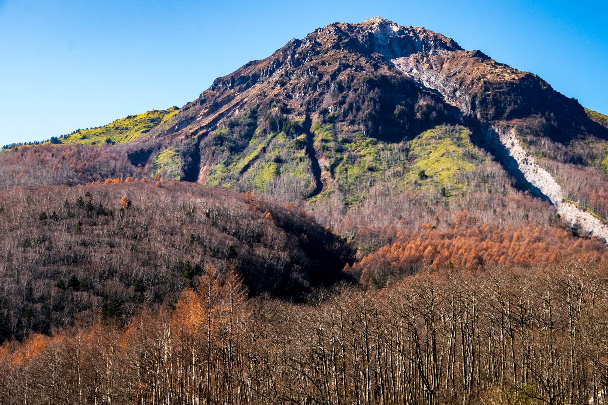 Mt. Yake in Kamikochi