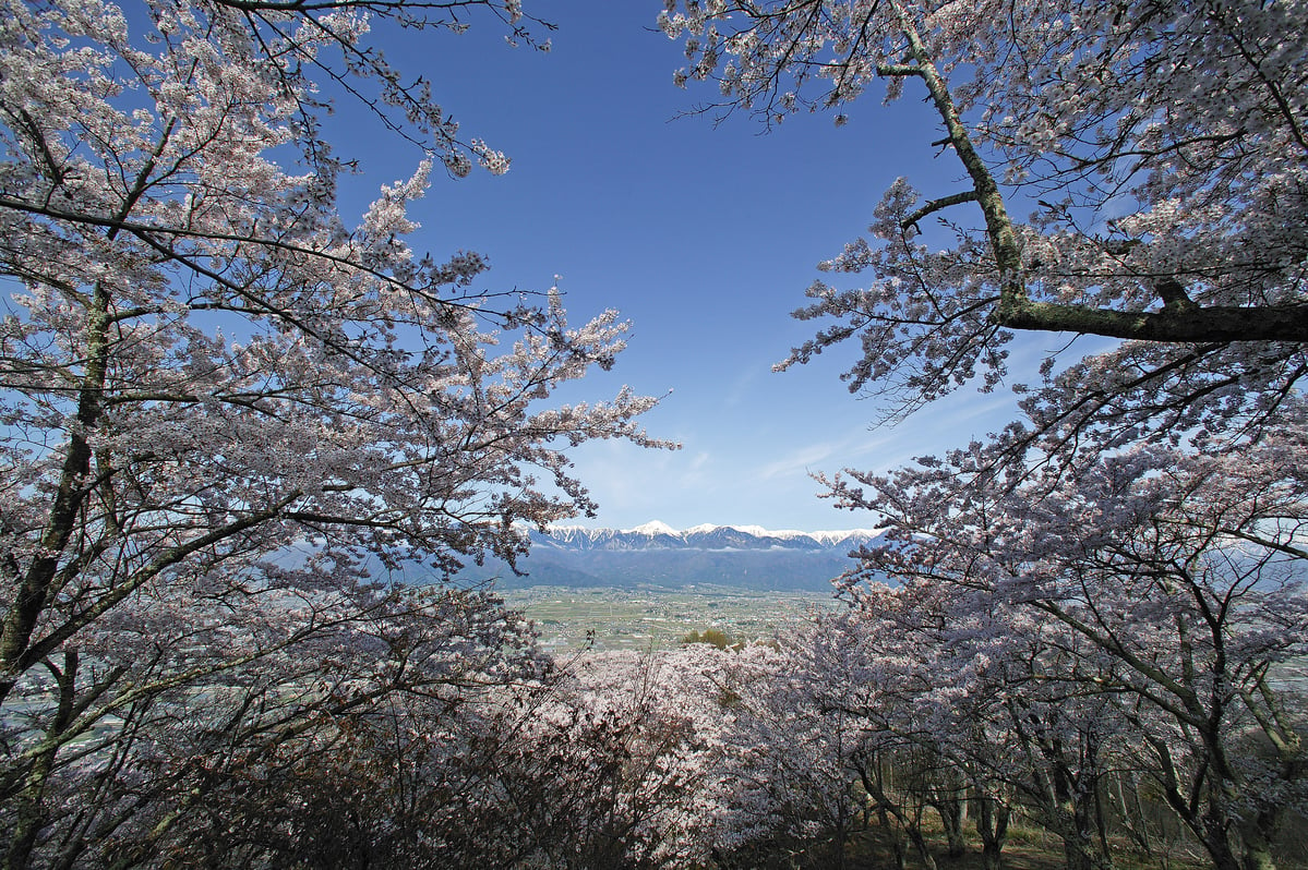 安曇野市のおすすめ低山・光城山