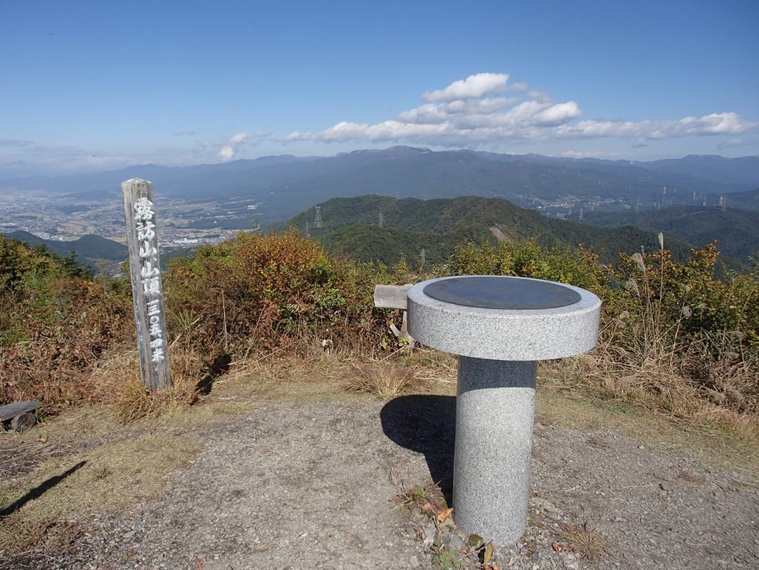 伊那市/駒ヶ根市のおすすめ低山・高烏谷山