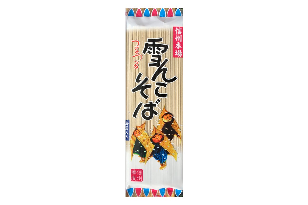 滑らかな喉越しが特徴の「信州本場 雪んこそば」。乾麺で日持ちもするためお土産にもおすすめです（提供：桝田屋食品株式会社）
