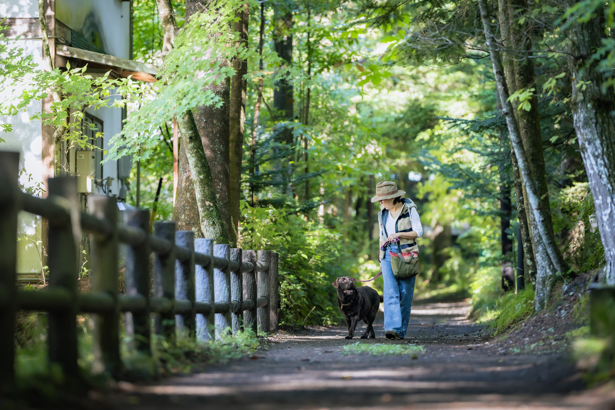 犬も人も幸せに過ごせる理想の地。ウェルネス・リゾート軽井沢 Vol.1
