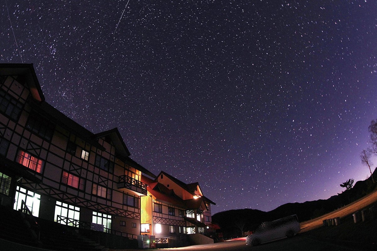 しらびそ高原　星空