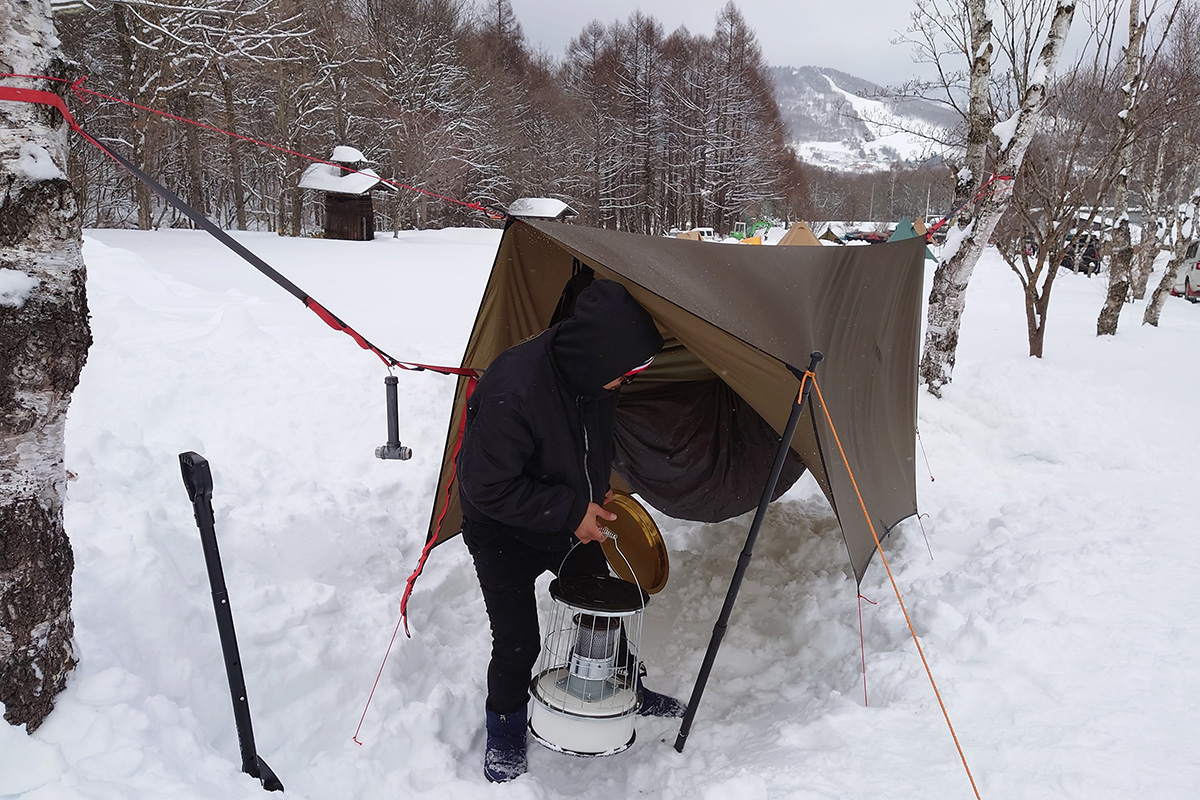 日本一の寒さ”を体験できる雪中キャンプ。上田市・菅平高原で体験する