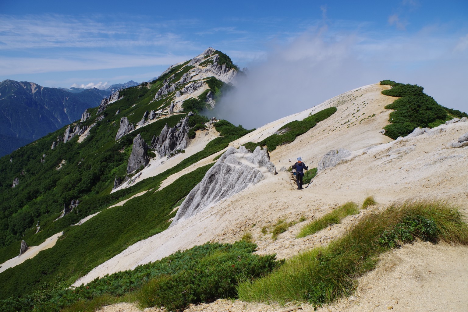 Climbing Mt. Tsubakuro