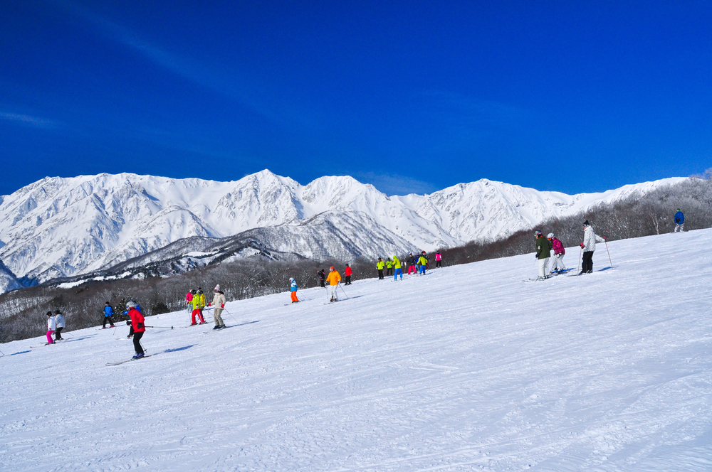 長野県のスキー場　北アルプスエリア