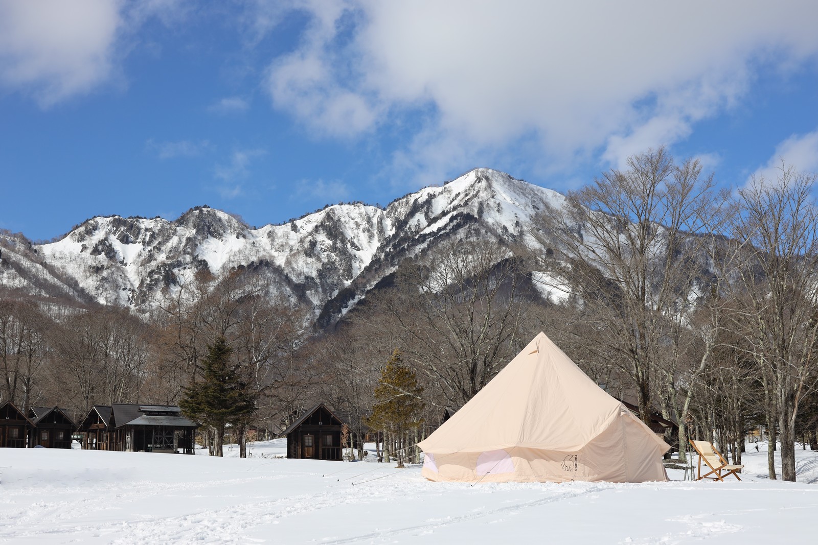 雪とサウナと冬キャンプ in 戸隠