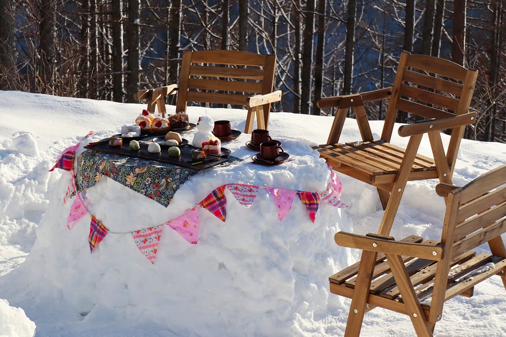 冬キャンプで雪上女子会をやってみた