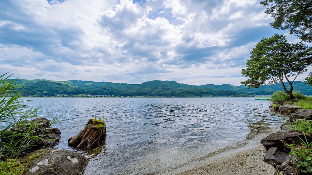 涼求む夏。湖がわたしを呼んでいる。