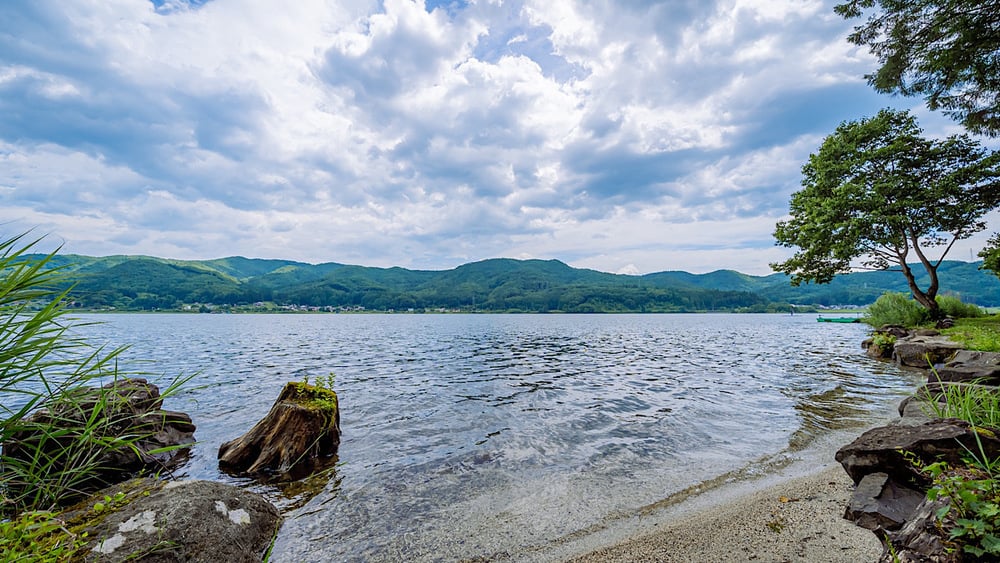 涼求む夏。湖がわたしを呼んでいる。