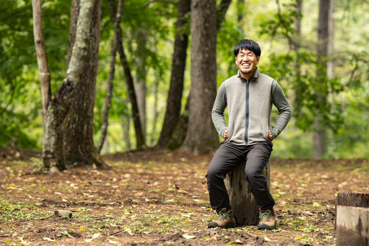 特集『ナガノのキャンプ時間』❶ 「人の心と社会に自然とのつながりを取り戻す」 ――キャンプ場を活かしてサステナブルな未来を共創する場づくりを Waqua合同会社（四徳温泉キャンプ場・Kuwabara Camp・陣馬形山キャンプ場運営）久保田雄大さん